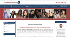 Desktop Screenshot of barranquilladating.com